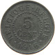 BELGIUM 5 CENTIMES 1916 #a057 0101 - 5 Cents