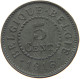 BELGIUM 5 CENTIMES 1916 #a006 0535 - 5 Cents