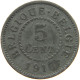 BELGIUM 5 CENTIMES 1915 #s042 0381 - 5 Cent