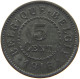 BELGIUM 5 CENTIMES 1916 #a006 0515 - 5 Cents