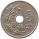 BELGIUM 5 CENTIMES 1914 #a017 1011 - 5 Cents