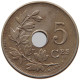 BELGIUM 5 CENTIMES 1910 #s008 0337 - 5 Cents