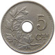 BELGIUM 5 CENTIMES 1910 #a017 0565 - 5 Cent