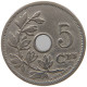 BELGIUM 5 CENTIMES 1906 #a073 0171 - 5 Cent