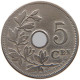 BELGIUM 5 CENTIMES 1906 #a062 0043 - 5 Centimes