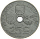 BELGIUM 25 CENTIMES 1945 #a006 0105 - 25 Cents