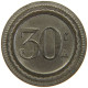 FRANCE 30 CENTIMES TOKEN DOG #a064 0915 - Autres & Non Classés