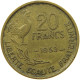 FRANCE 20 FRANCS 1953 #s080 0521 - 20 Francs