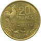 FRANCE 20 FRANCS 1951 B #c067 0313 - 20 Francs