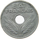 FRANCE 20 CENTIMES 1942 #s042 0283 - 20 Centimes