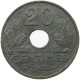 FRANCE 20 CENTIMES 1942 #a006 0215 - 20 Centimes