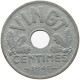 FRANCE 20 CENTIMES 1941 TOP #c037 0149 - 20 Centimes