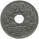 FRANCE 20 CENTIMES 1941 #a060 0317 - 20 Centimes