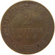 FRANCE 2 CENTIMES 1889 A #a059 0147 - 2 Centimes