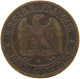 FRANCE 2 CENTIMES 1855 W #s060 0175 - 2 Centimes