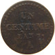 FRANCE CENTIME L AN 7 A #c065 0129 - 1 Centime