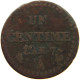 FRANCE CENTIME L AN 7 A #c065 0135 - 1 Centime