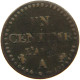 FRANCE CENTIME L AN 6 A #c065 0137 - 1 Centime