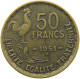 FRANCE 50 FRANCS 1951 B #s066 0243 - 50 Francs