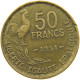 FRANCE 50 FRANCS 1951 #s080 0485 - 50 Francs