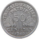 FRANCE 50 CENTIMES 1943 #s023 0185 - 50 Centimes