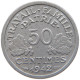 FRANCE 50 CENTIMES 1942 #a060 0217 - 50 Centimes