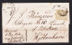 1864. DANMARK. Large Oval Type. 16 Skilling . Perf. 13x12½. Fine Parcel Card/cover To Börgese... (Michel 15A) - JF536973 - Storia Postale