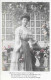 SERIE 5 CARTES  FANTAISIE ANNEE 1908 -       A  LEGENDE  :   FEMME AUX FLEURS AVEC POEME -  CIRCULEE  TBE - Collezioni E Lotti