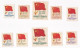 1950 Chine Et Nord-Est  La Série Complète Neuf 1er Anni. Du Drapeau . Mi 77 à 81 Et   Mi 179 à 183, 10 Timbres Neufs - Nuevos