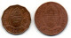 BOTSWANA, Set Of Two Coins 2, 5 Thebe, Bronze, Year 1981, 1991, KM # 14, 4a.1 - Botswana