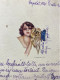 Lady With Dog Nanni Signed Graphic Art Italy Italia Dell Anna Gasparini 17289 Post Card POSTCARD - Nanni