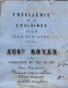 1866  LAC Timbre Empire Oblit. Gr. Ch.   Cachet Perlé Soulaines  (Aube)  Trefilerie Pour Bordeaux Vve Sudreau - 1849-1876: Période Classique