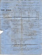 1866  LAC Timbre Empire Oblit. Gr. Ch.   Cachet Perlé Soulaines  (Aube)  Trefilerie Pour Bordeaux Vve Sudreau - 1849-1876: Klassieke Periode