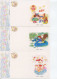 CHINA PRC - 1993 Lottery New Year Cards. Complete Set Of 12 Cards. All Unused. - Sonstige & Ohne Zuordnung