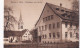 SUISSE - ZURICH - HAUSEN A, ALBIS - Schulhaus Und Kirche - 1925 - Très Bon état - Hausen Am Albis 