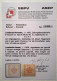 Lombardo-Veneto1859 Sa.3 SUPERB MINT*SHEET CORNER Cert Avi (Austria Newspaper Tax Stamp Österreich Zeitungsstempelmarke - Lombardo-Vénétie