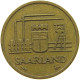 GERMANY 10 FRANKEN 1954 SAARLAND #c013 0185 - 10 Francos