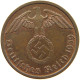 GERMANY 2 PFENNIG 1939 A TOP #a063 0125 - 2 Reichspfennig