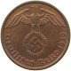 GERMANY 2 PFENNIG 1939 A TOP #a043 0669 - 2 Reichspfennig