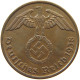 GERMANY 2 PFENNIG 1938 J #a043 0687 - 2 Reichspfennig