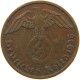 GERMANY 2 PFENNIG 1938 F #c083 0097 - 2 Reichspfennig