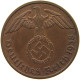 GERMANY 2 PFENNIG 1938 E #c083 0165 - 2 Reichspfennig