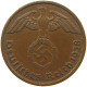 GERMANY 2 PFENNIG 1938 A #c083 0135 - 2 Reichspfennig