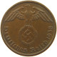 GERMANY 2 PFENNIG 1938 A TOP #c083 0105 - 2 Reichspfennig