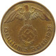 GERMANY 2 PFENNIG 1938 A #c081 0269 - 2 Reichspfennig