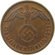 GERMANY 2 PFENNIG 1937 F #c083 0117 - 2 Reichspfennig