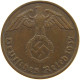 GERMANY 2 PFENNIG 1937 A #c083 0093 - 2 Reichspfennig