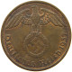 GERMANY 2 PFENNIG 1937 A TOP #a032 0343 - 2 Reichspfennig