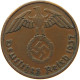 GERMANY 2 PFENNIG 1937 A #s078 0577 - 2 Reichspfennig