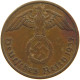 GERMANY 2 PFENNIG 1937 A #c081 0277 - 2 Reichspfennig